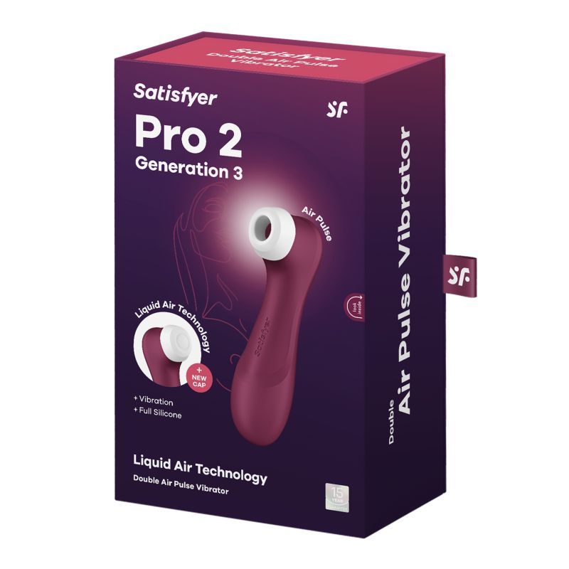 Satisfyer Pro 2 Gen 3 Clitoral Stimulator – Air Pulse Technology Vibrator > Sex Toys For Ladies > Air Pulsation