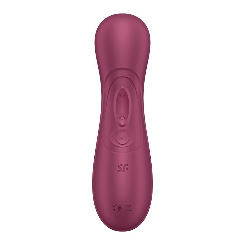 Satisfyer Pro 2 Gen 3 – App-Controlled Rechargeable Clitoral Stimulator - Wine Red > Sex Toys For Ladies > Air Pulsation