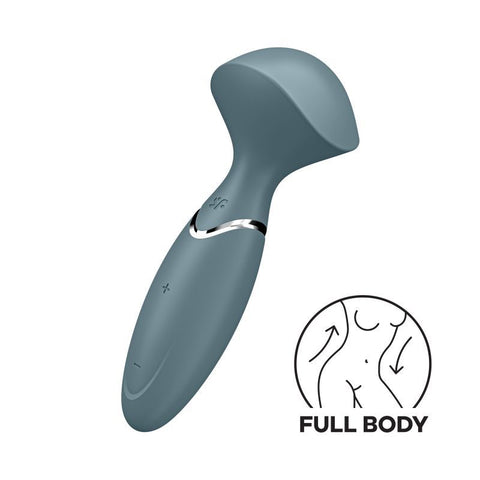Satisfyer Mini Wand-er Stone Grey 16 cm Compact Massager Electric Massager