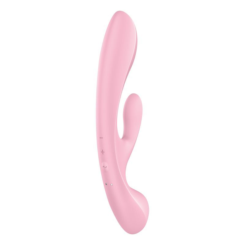 Satisfyer Triple Oh Luxury Versatile Rechargeable Vibrator > Vibrators > Ladies > Rabbit