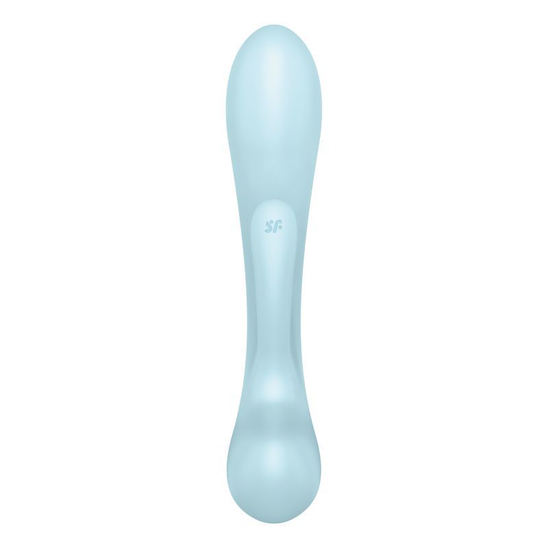 Satisfyer Triple Oh 24cm Dual Stimulation Rabbit Vibrator | 12 Modes > Vibrators > Ladies > Rabbit
