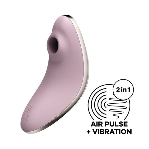 Satisfyer Vulva Lover 1 Violet Compact Clitoral Stimulator Default Title STIMULATORS