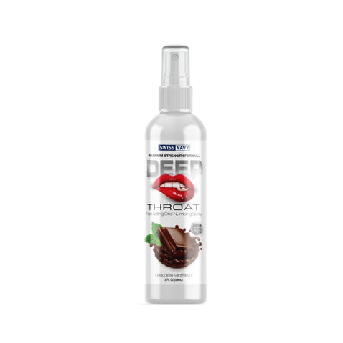 Swiss Navy Chocolate Mint Deep Throat Spray 2oz/59ml Default Title Oral Gels & Sprays