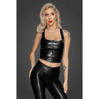 Snake Wetlook Top with Zipper > Clothes > Womens Latex