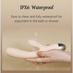 Pada Rabbit and G-Spot Pulsing Vibrator White 21.6cm > Sex Toys For Ladies > G-Spot Vibrators