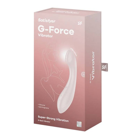 Satisfyer G-Force Beige G-Spot Vibrator 19 cm STIMULATORS