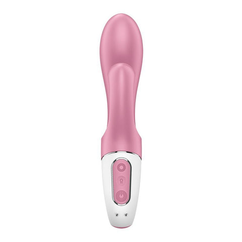 Satisfyer Air Pump Bunny 2 Pink Inflatable Vibrator 15mm VIBRATORS-RABBIT-MULTI