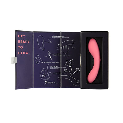 The Mini Swan Wand Glow Pink 12cm Waterproof Massager Vibrators