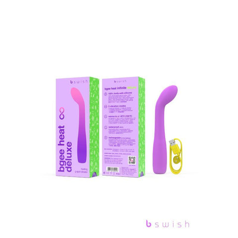 Bgee Heat Infinite Deluxe Sweet Lavender 5 Modes 40cm Vibrators