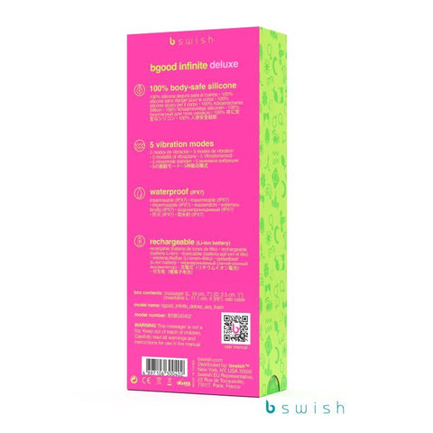 Bgood Infinite Deluxe Sea Foam 7 Inch Vibrator VIBRATORS