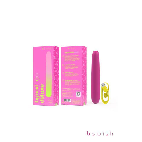Bgood Infinite Deluxe Rose 7 Inch Silicone Vibrator Vibrators