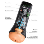 Inscup 3 (Black) – Automatic Masturbator With Thrusting and 360° Circular Contraction Functions > Sex Toys For Men > Masturbators > Vibrating