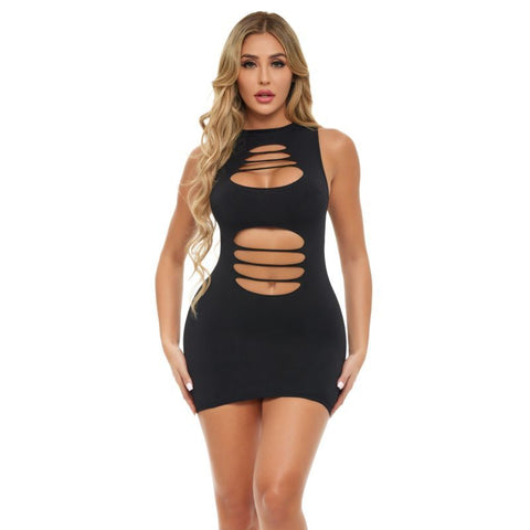 Cant Commit Dress in Black for Flirty Style and Versatile Fashion Lingerie