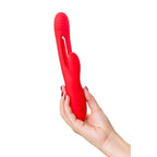 JOS Patti Moving Tongue Rabbit Vibrator in Red > Vibrators > Ladies > Rabbit