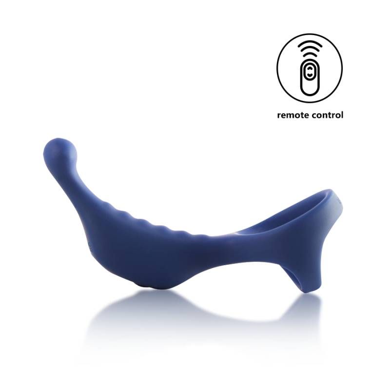 Underquaker Vibrating Anal Probe with Cockring and Remote Control Default Title > Anal Range > Prostate Plugs