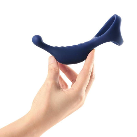 Underquaker Vibrating Anal Probe with Cockring and Remote Control > Anal Range > Prostate Plugs