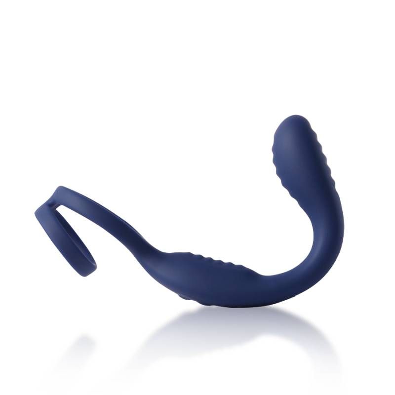 VibraDuo Remote-Controlled Prostate Massager with Cockring > Anal Range > Prostate Plugs