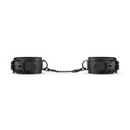 Faux Leather Handcuffs in Black > Bondage Gear > Restraints