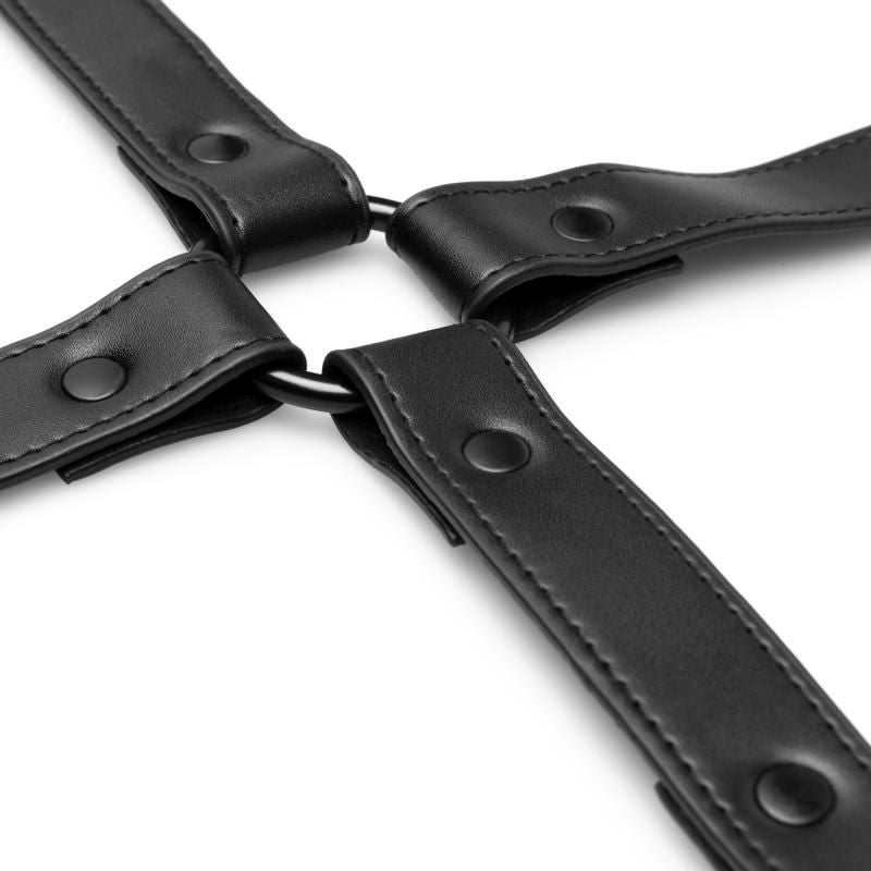 Hog Tie Black Faux Leather Bondage Accessory > Bondage Gear > Restraints