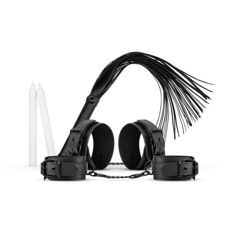 Kinky Bondage Set 5 Pc Black BONDAGE-KITS