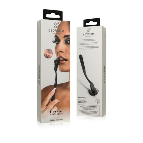 Aluminium Pinwheel Black for Sensory Exploration and Pleasure Medical Themed