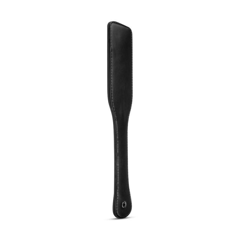 Faux Leather Paddle Black for BDSM Play and Intimate Exploration Whips & Paddles