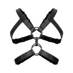 Rocco Bondage Harness Adjustable Faux Leather Strap BDSM Harness for Men > Clothes > Mens Harnesses
