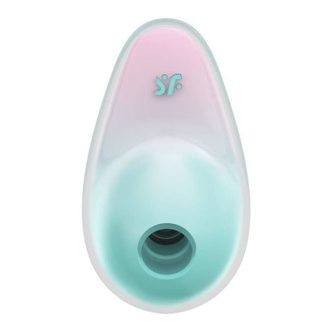 Satisfyer Pixie Dust Mint/Pink Double Air Pulse Vibrator STIMULATORS