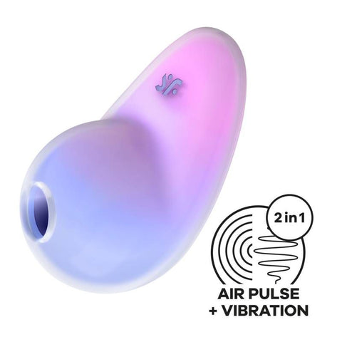 Satisfyer Pixie Dust Violet/Pink Double Air Pulse Vibrator Default Title STIMULATORS