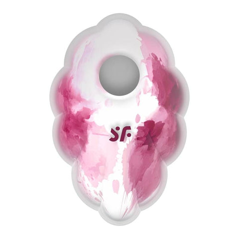 Satisfyer Cloud Dancer Red Compact Silicone Vibrator STIMULATORS