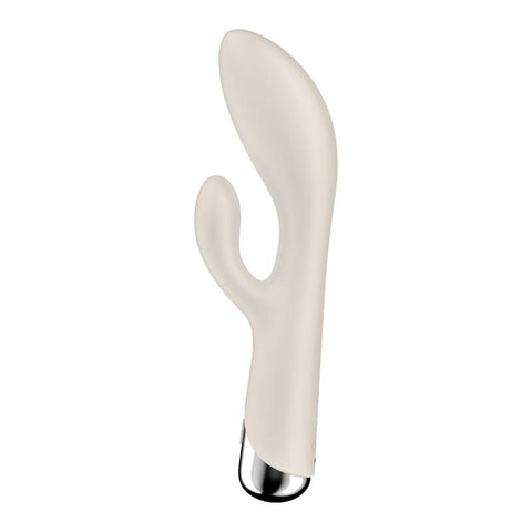 Satisfyer Spinning Rabbit 1 Beige VIBRATORS-RABBIT-MULTI