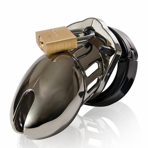 CB-X Chrome Cock Cage Male Chastity Device Comfortable Fit (duplicate) Chrome Cages