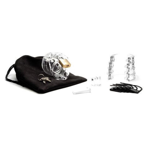 Mini-Me Clear Cock Cage by CB-X for Enhanced Chastity Play Cages