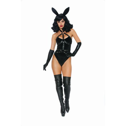 Dreamgirl Bad Girl Bunny Costume Three-Piece Set Small Costumes