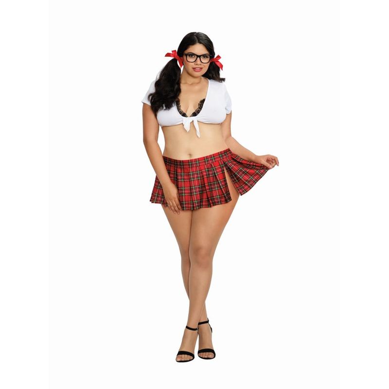 Dreamgirl Homeroom Hottie Costume Set Multi Queen Costumes