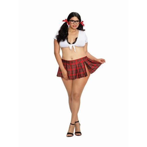 Dreamgirl Homeroom Hottie Costume Set Multi Queen Costumes