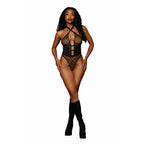 Dreamgirl Teddy with Chains Black > Clothes > Teddies