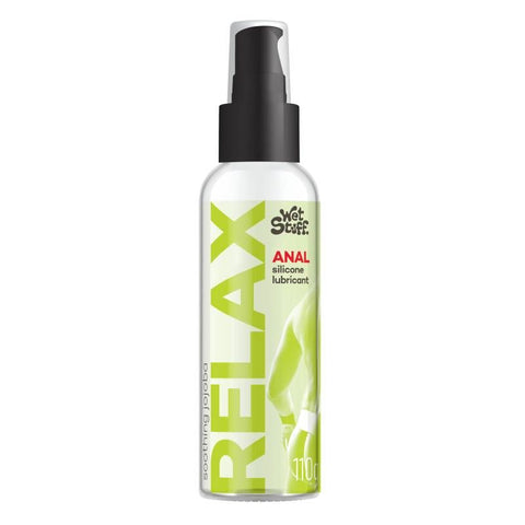 Wet Stuff Relax Anal Silicone Lubricant Pump 110g Default Title Anal Lubricant
