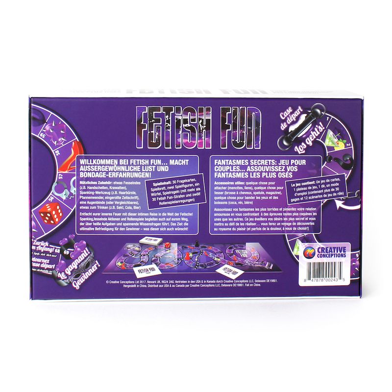 Fetish Fun Adult Board Game For Couples And Beginners > Novelties > Board Games
