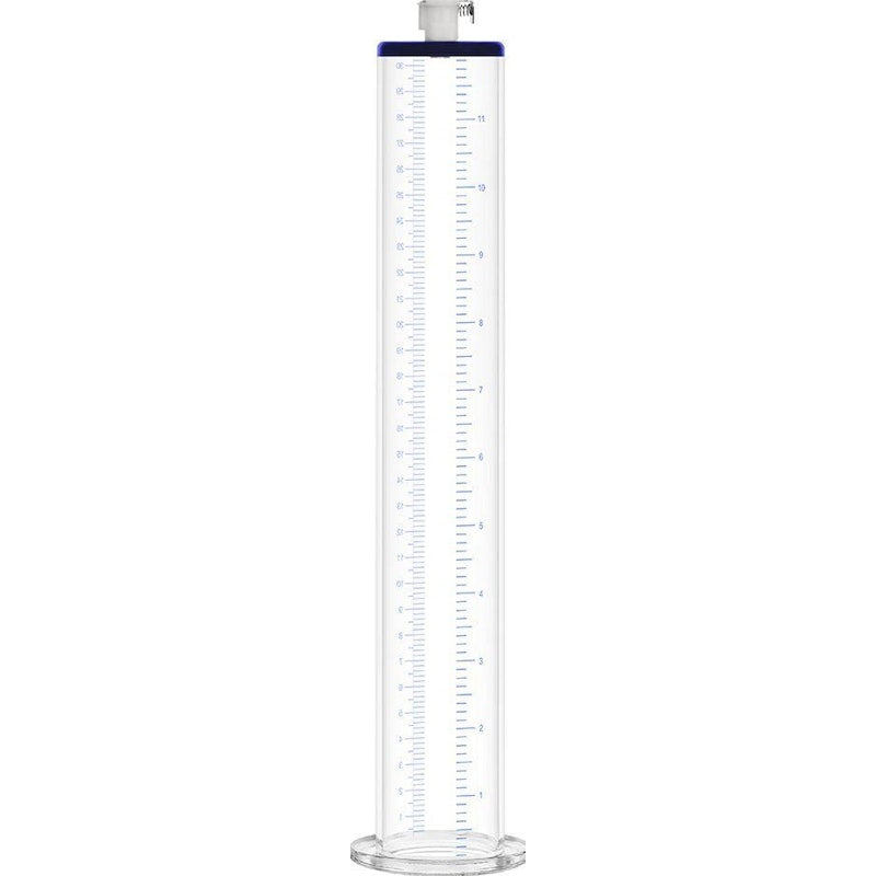 Premium Penis Pump Valve Cylinder 1.75 Inch x 12 Inch Clear PUMPS