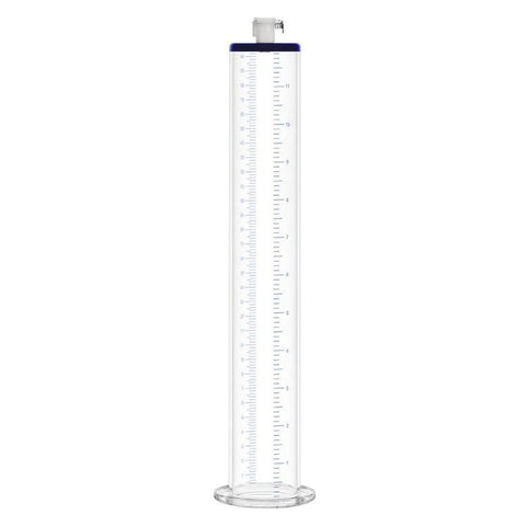 Premium Penis Pump Valve Cylinder 1.75 Inch x 12 Inch Clear Pumps - Performance