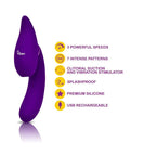 Symphony 21 Mode Swivel Suction Head Triple Motor Vibrator > Vibrators > Ladies > Rabbit
