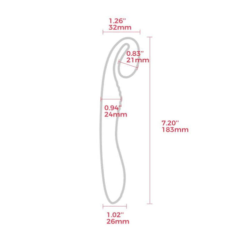 G Snuggle Ultrasoft Sprout Shaped Unisex Vibrator Vibrators - G Spot
