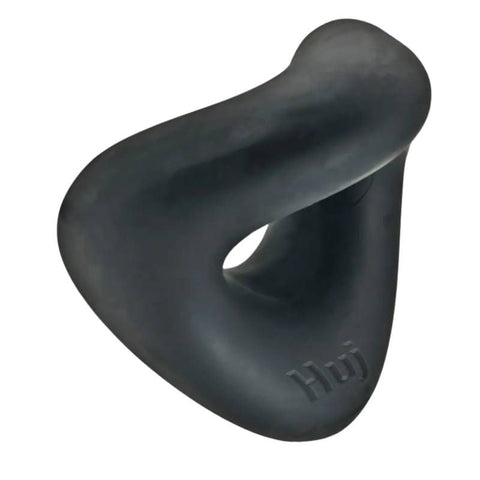 Form Curvy C-Ring Tar Ice 2.8 Inch Versatile Cock Ring Black > Cock Ring > Single