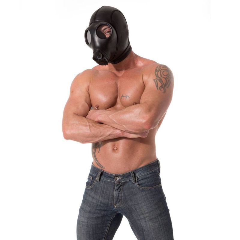 Neoprene Gas Mask Hood – 2mm Smoothskin Sensory Deprivation Hood Secondary image