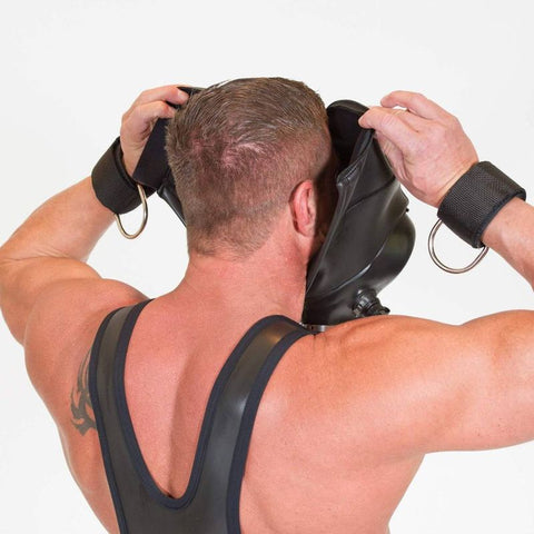 Neoprene Gas Mask Hood – 2mm Smoothskin Sensory Deprivation Hood > Bondage Gear > Bondage Hoods