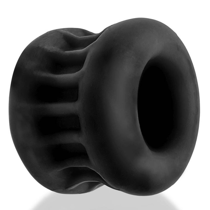 Core Grip Squeeze Ball Stretcher in Black > Sex Toys For Men > Ball Stretchers