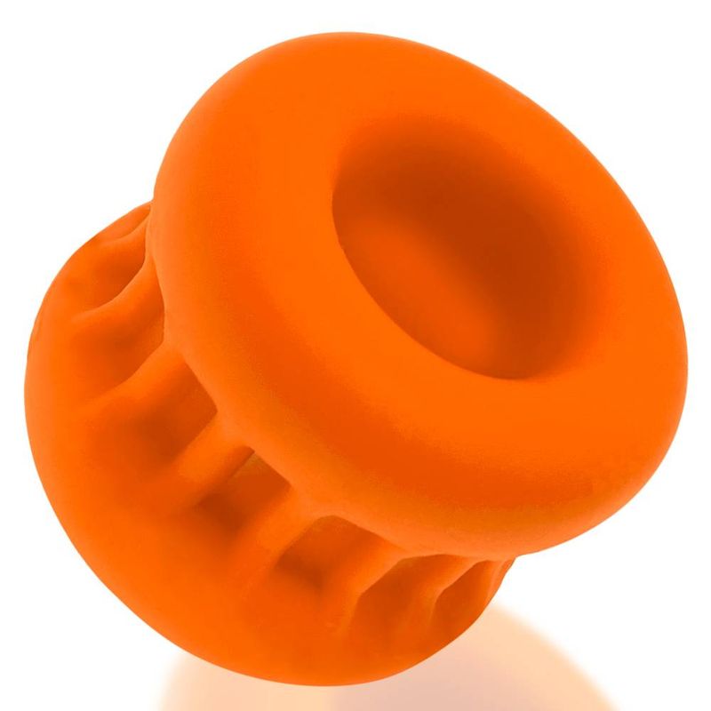 Core Grip Squeeze Ball Stretcher Orange Ice > Sex Toys For Men > Ball Stretchers