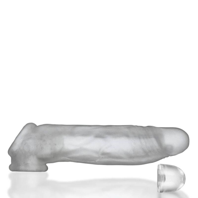 Dicker Ultra-Slim Cocksheath Clear Ice 7.5 Inch Length > Sex Toys For Men > Penis Sleeves