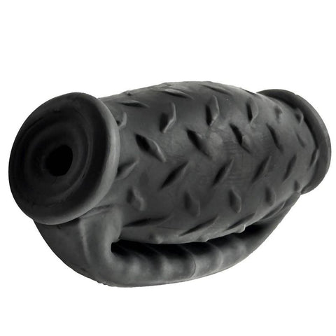 Masterjack Double Penetration Black - Double ended Stroker > Sex Toys For Men > Masturbators > Manual